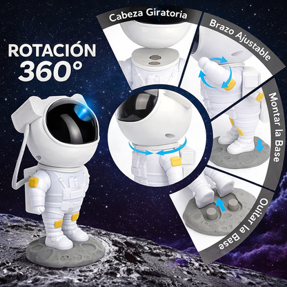 Astronauta proyector
